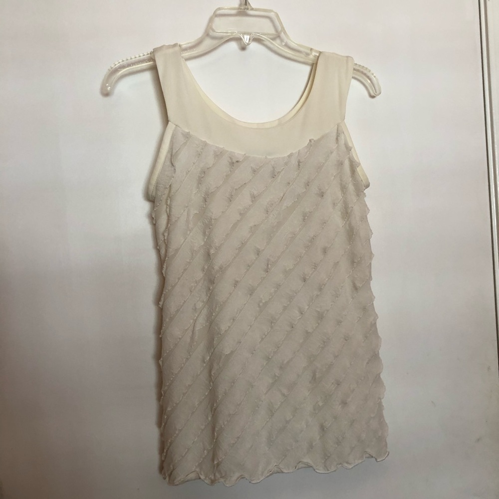 Cream blouse